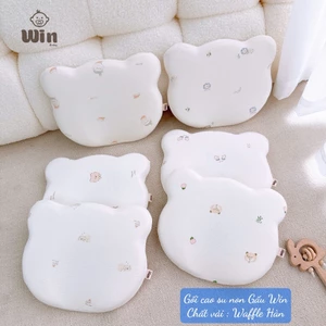 Gối Waffle Cotton hoạ tiết Gấu