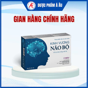 Kinh Vương Não Bộ (HSD: 11/06/2027) hộp 30v dùng cho người suy giảm chức năng não bộ, thiểu năng tuần hoàn não,...