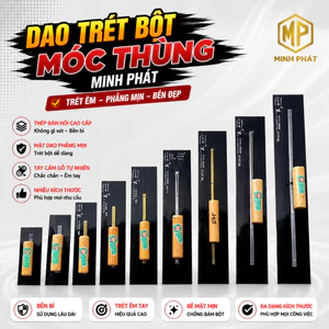 Dao Trét Bột Sơn Nước Minh Phát Mẫu Mới Móc Thùng 30cm 35cm 40cm 50cm 60cm