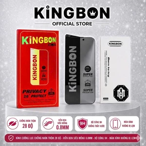 Kính Cường Lực IPhone Gor x KiNGBON MA-03 Chống Nhìn Trộm 9H cho iPhone 6 đến 17 Pro Max