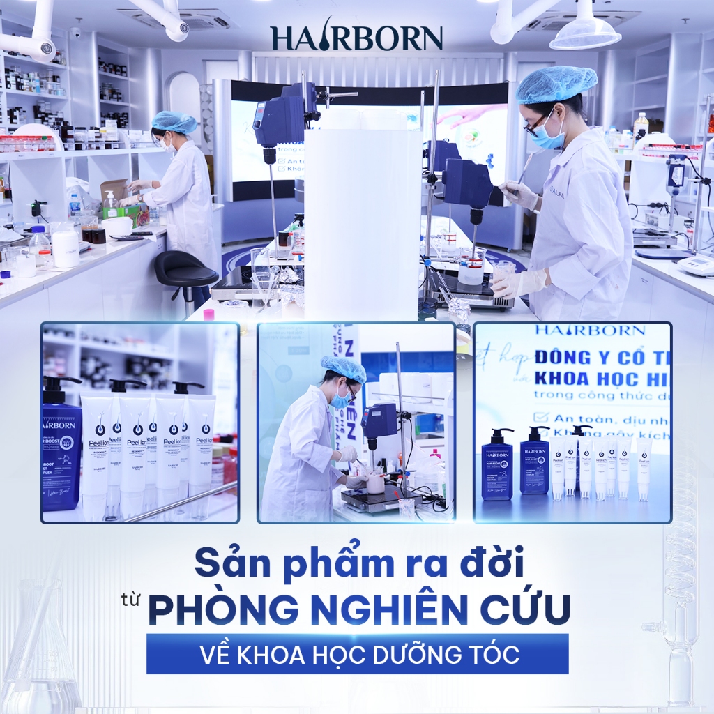[CHÍNH HÃNG] Combo 2 Tuýp Lăn Tóc HairBorn 60ml - Hỗ Trợ Giảm Rụng, Mọc Tóc Và Dưỡng Da Đầu