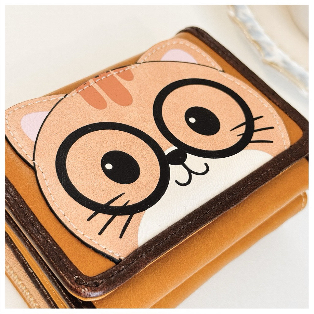 Ví Cầm Tay Beibaobao Mắt Gấu New Season Chính Hãng 8864
