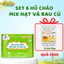 SET 6 HŨ CHÁO/BỘT MIX HẠT VÀ RAU CỦ CHUBBY