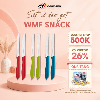 Sét 2 dao gọt WMF SNACK, lưỡi dao răng cưa thép không gỉ, tay cầm nhựa chất lượng cao GermanySnT HCM