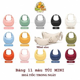 (SIZE NHÍ) TÚI XÁCH ĐEO CHÉO PHAO DÙ SIZE TÍ NỊ CỰC NHỎ GỌN