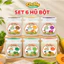 SET 6 HŨ CHÁO/BỘT MIX HẠT VÀ RAU CỦ CHUBBY