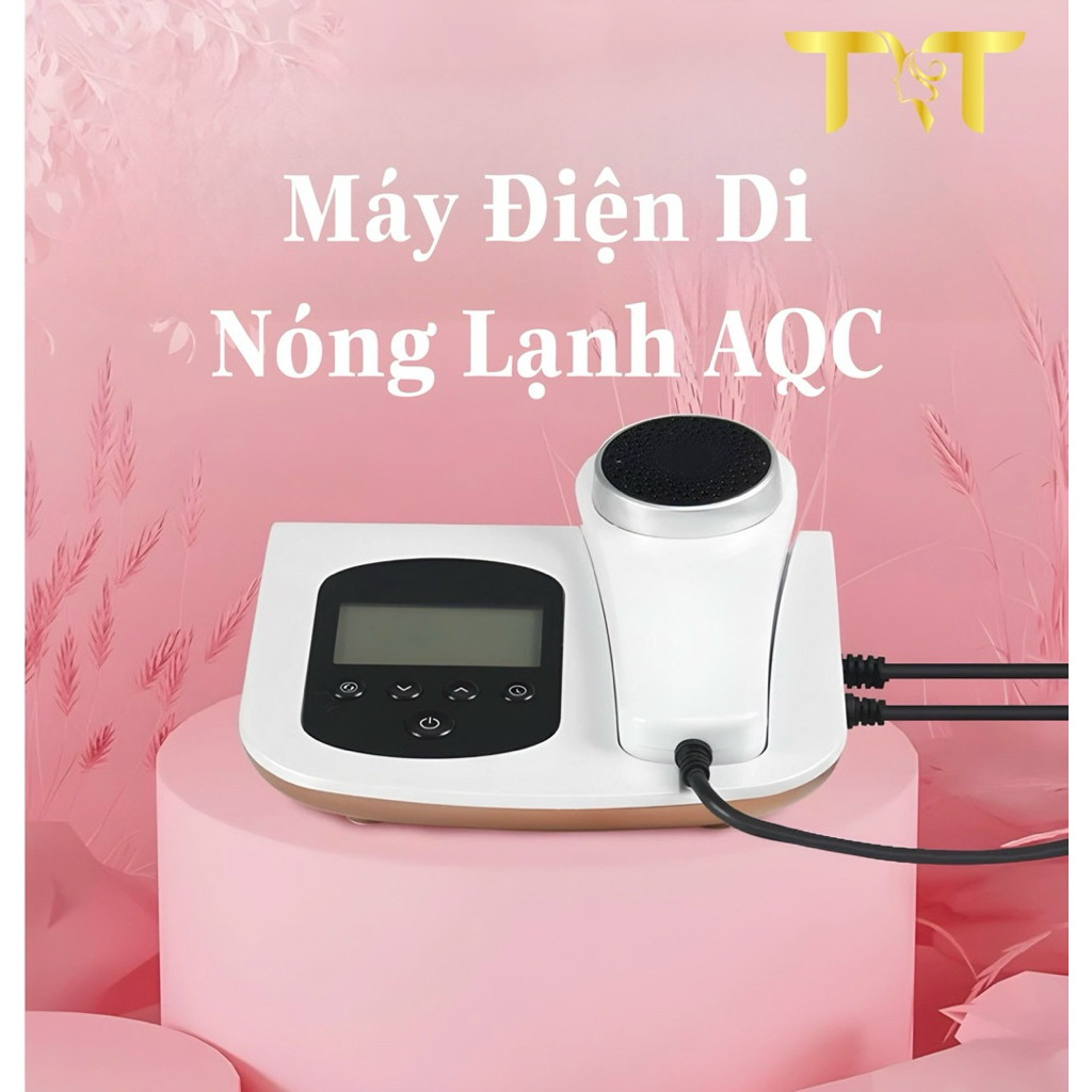 MÁY ĐIỆN DI NÓNG LẠNH AQC, ĐẨY TINH CHẤT, NÂNG CƠ XÓA NHĂN, SE KHÍT LỖ CHÂN LÔNG, TRẺ HÓA DA MẶT