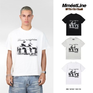 Áo thun "GATHER" MMESTLINE form Boxy Lụa Vải Signature Premium Cotton