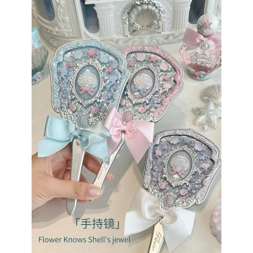 Gương Trang Điểm Flower Knows Các BST Shell- Swan Ballet - Strawberry Cupid - Angel - Fairytales - Butterfly