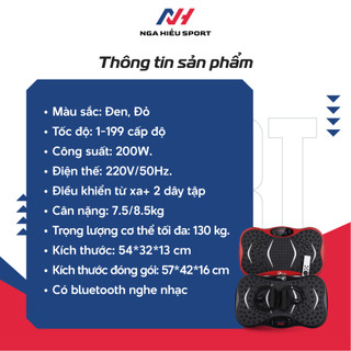 (CHÍNH HÃNG) Máy rung giảm cân Osaky Sport OS2000, OS4500 - 120,199,999 cấp độ - Có Bluetooth - Bảo hành