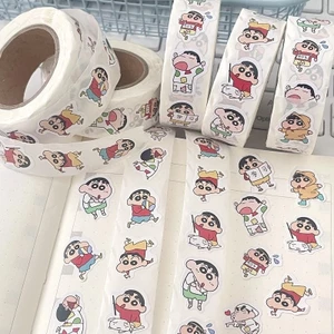 Cuộn Sticker Shin Cậu Bé Bút Chì 500 Hình Siêu Dễ Thương, Sticker Trang Trí DIY MUN STORE 500SHIN085