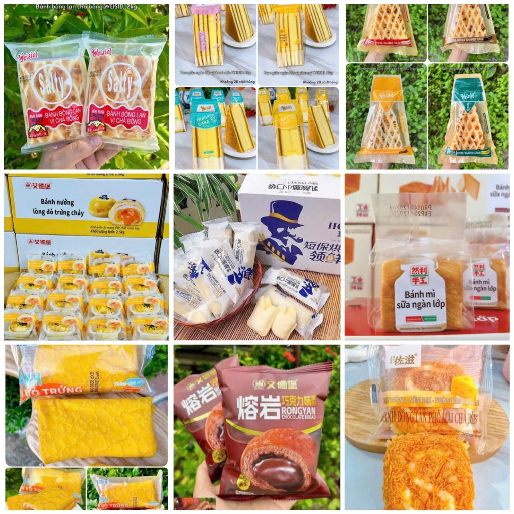 Thùng Bánh Mix Nội Địa - Đủ Vị - Đủ Loại Bánh, Ít Trùng, Date 30-60 ngày. Ăn vặt Shop NhiYumee. | BigBuy360 - bigbuy360.vn