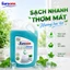 Nước Rửa Chén Hương Bạc Hà 2100g – Sạch Bóng Dầu Mỡ, Dịu Nhẹ Da Tay, An Toàn Cho Gia Đình, Hương Thơm Mát Lâu