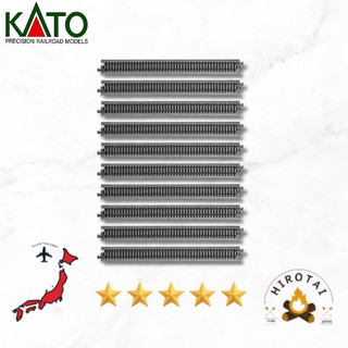Kato N Gauge Straight Track 248mm, 10-Pack, Model Railroad Accessory 20-000-L