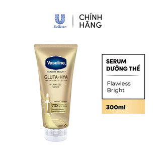 Serum Vaseline Gluta-Hya Dưỡng Da Sáng Mịn Sau 5 Ngày 300ML (bao bì tùy đợt nhập hàng)