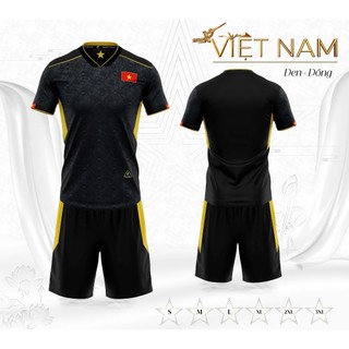Bộ Quần Áo Bóng Đá Người Lớn - Đội Tuyển Việt Nam ( Vải Mè )