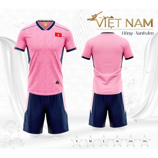 Bộ Quần Áo Bóng Đá Người Lớn - Đội Tuyển Việt Nam ( Vải Mè )