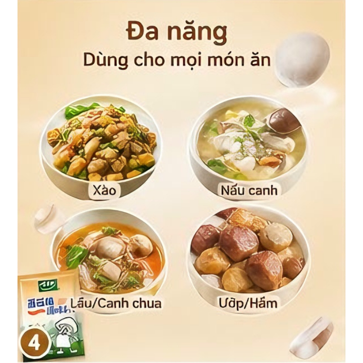 Bột Nêm Nấm Totole 200g/400g - Gia Vị Nấm Thanh Ngọt Tự Nhiên  ĐIỂM NỔI BẬT