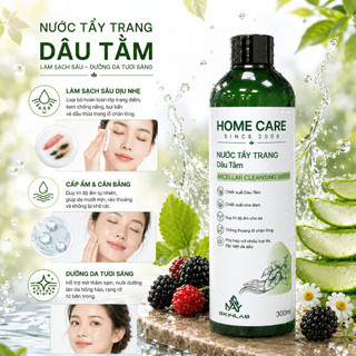 Nước Tẩy Trang Làm Sạch Sâu, Giữ Ẩm, Mềm Da Thuần Chay Cho Da Mụn Nhạy Cảm Home Care Chính Hãng