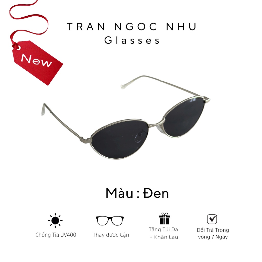 Mã C2 - Mắt Kính Dành Cho Nam Nữ có thể thay cận