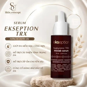 Serum Ekseption Hyaluronic TRX mixlab serum 75ml, Serum sáng da, mờ thâm nám