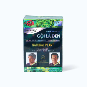 Dầu Gội Nhuộm Tóc Matrix Gội Là Đen 25ml