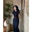 VÁY JEANS DÀI CỔ TRÒN KÈM BELT | PHONG CÁCH HÀN QUỐC TRENDY | OUTFIT ĐI LÀM ĐI CHƠI CỰC XINH BY CHAMIE STORE