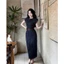 VÁY JEANS DÀI CỔ TRÒN KÈM BELT | PHONG CÁCH HÀN QUỐC TRENDY | OUTFIT ĐI LÀM ĐI CHƠI CỰC XINH BY CHAMIE STORE
