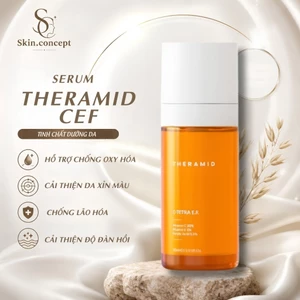 Tinh chất Vitamin C Theramid C-Tetra E.F nồng độ tăng cường mờ đốm nâu, làm sáng da Lachimi 30ML