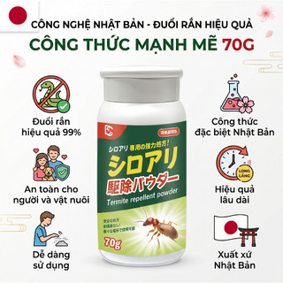 🐍Bột Đuổi Rắn 70g Xua Đuổi Rắn Hiệu Quả Lâu Dài Ngăn Rắn Bò Vào Nhà🐍BAO dùng cho sân vườn nhà ở kho hàng hành lang