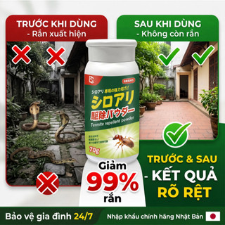 🐍Bột Đuổi Rắn 70g Xua Đuổi Rắn Hiệu Quả Lâu Dài Ngăn Rắn Bò Vào Nhà🐍BAO dùng cho sân vườn nhà ở kho hàng hành lang