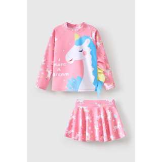Bộ đồ bơi dài tay bé gái Rabity 974.037