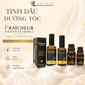 Tinh Dầu Dưỡng Tóc Fraîcheur Argan Oil Treatment 15ml-100ml | Dưỡng Tóc Mềm Mượt, Giảm Khô Xơ, Bóng Khỏe.