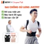 Đai chống gù lưng nam JUSTFIT đeo thẳng lưng, định hình cải thiện dáng khi chơi thể thao, tập gym