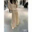 Chân Váy Maxi Dài Xếp Ly Cạp Chun Nữ Tính Thanh Lịch Dễ Phối Đồ - HuyenChangBoutique