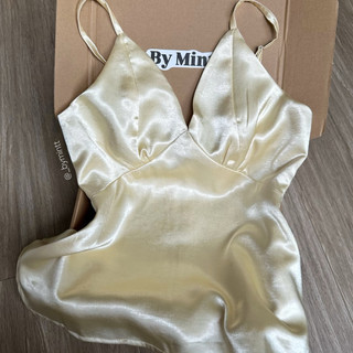 JayJay Top | Áo lụa 2 dây cổ tim form thắt eo phong cách sexy, nhẹ nhàng, nữ tính | Bymintt