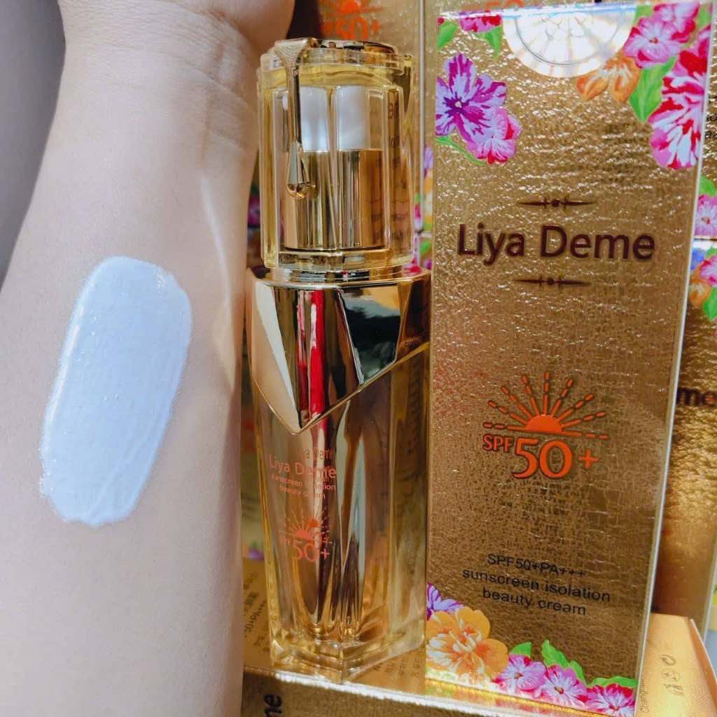 Kem Chống Nắng Liya Deme Bản Nâng Cấp Của Demejine Cấp Ẩm Căng Bóng Mịn Da 40ml