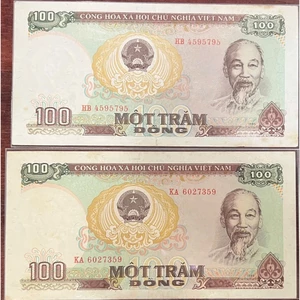 Sưu Tầm Xưa Viêt Nam 100 Đô,ng 1985 Mới 90%