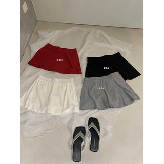 𝐩𝐡𝐢𝐞𝐧 𝐖𝐆𝐖𝐄 | (Sẵn) w9729 Chân Váy Thun Ngắn Có Quần Trong Co Dãn Xoè Nhẹ