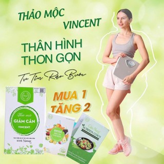 Giảm Cân Vincent Trà Thảo Mộc Giảm Cân Giảm Mỡ Trong Máu An Toàn Tặng Detox Hộp 30 Viên