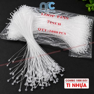 100 tag giấy, thẻ tag quần áo, mác quần áo in 2 mặt có đục lỗ - Kích thước 4.5 x 9cm