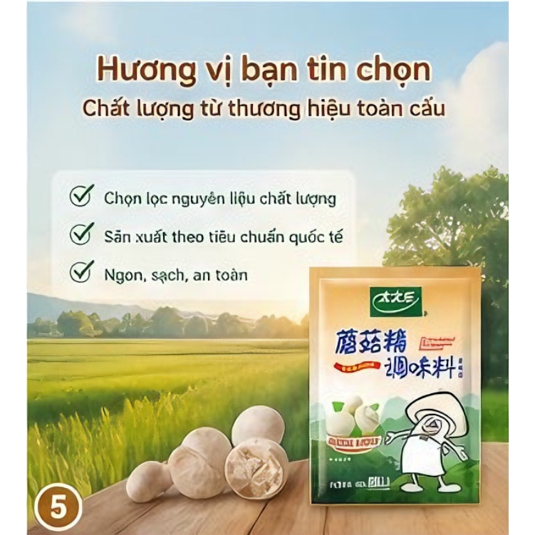 Bột Nêm Nấm Totole 200g/400g - Gia Vị Nấm Thanh Ngọt Tự Nhiên  ĐIỂM NỔI BẬT