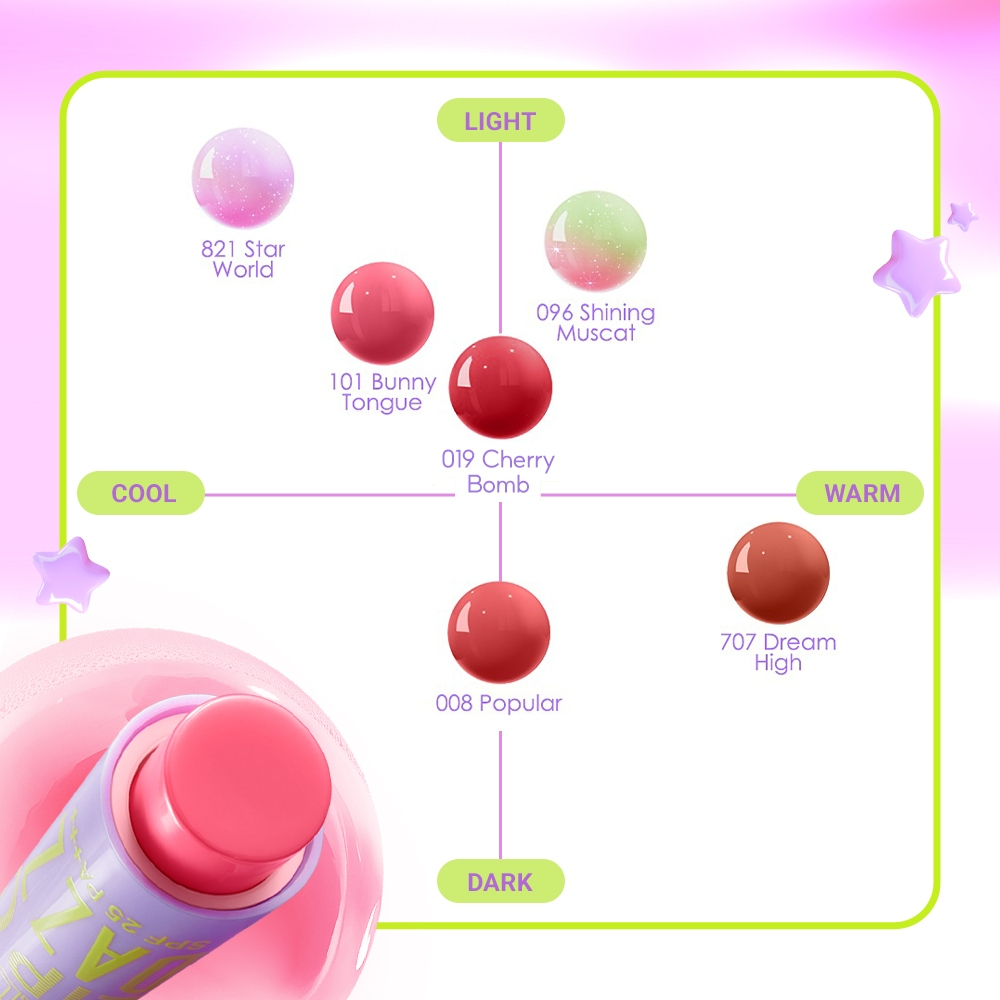 Son Dưỡng Dazzle Me Color Chrome Melt To Dew Lip Click