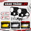 Đèn LED Bi Cầu Trợ Sáng Ban Đêm Cho Xe Máy Xe Điện, Chống Nước, Siêu Sáng, 1 Chiếc