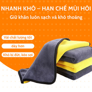Khăn Tắm Chó Mèo Siêu Thấm Hút, Hút Nước Siêu Nhanh, Khô Lông Nhanh Chóng, Mềm Mại Không Rụng Lông