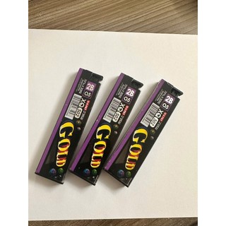 Hộp 12 tép Ruột chì bấm D.A P&T XQ GOLD 502 0.5mm 2B nét đậm mượt dùng cho bút chì kim