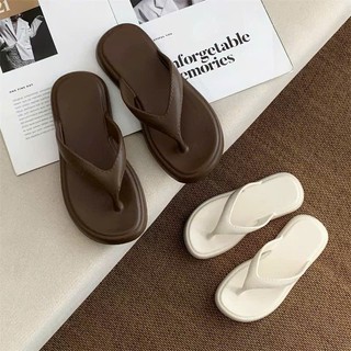 [FORM RỘNG NÊN LÙI 1 SIZE] Dép Xỏ Ngón UNISEX Chất Liệu Eva Siu Êm Đế Chống Trơn Trượt T096