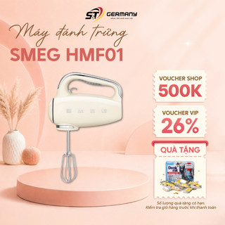 Máy Đánh Trứng SMEG HMF01 Nhiều Màu Sang Trọng, màn hình LED hiển thị trực quan và 9 mức tốc độ GermanySnT HCM