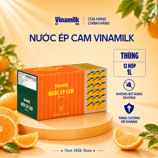 Nước Ép Cam Vinamilk Cam Mọng Nước 1L - Thùng 12 Hộp