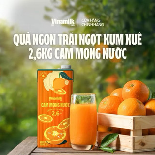 Nước Ép Cam Vinamilk Cam Mọng Nước 1L - Thùng 12 Hộp